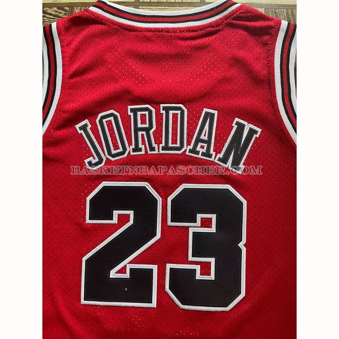 Maillot Enfant Chicago Bulls Michael Jordan NO 23 Mitchell & Ness 1997-98 Rouge